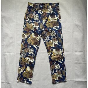 Mother Denim Buncha Blooms High Waisted Jeans Size 28